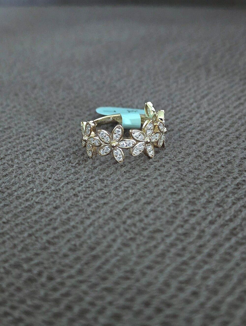 ✨️HP 2X✨️ Ava Ro🚣 Connecting Gold💛 Flowers🌼 Ring💍 - Picture 14 of 16